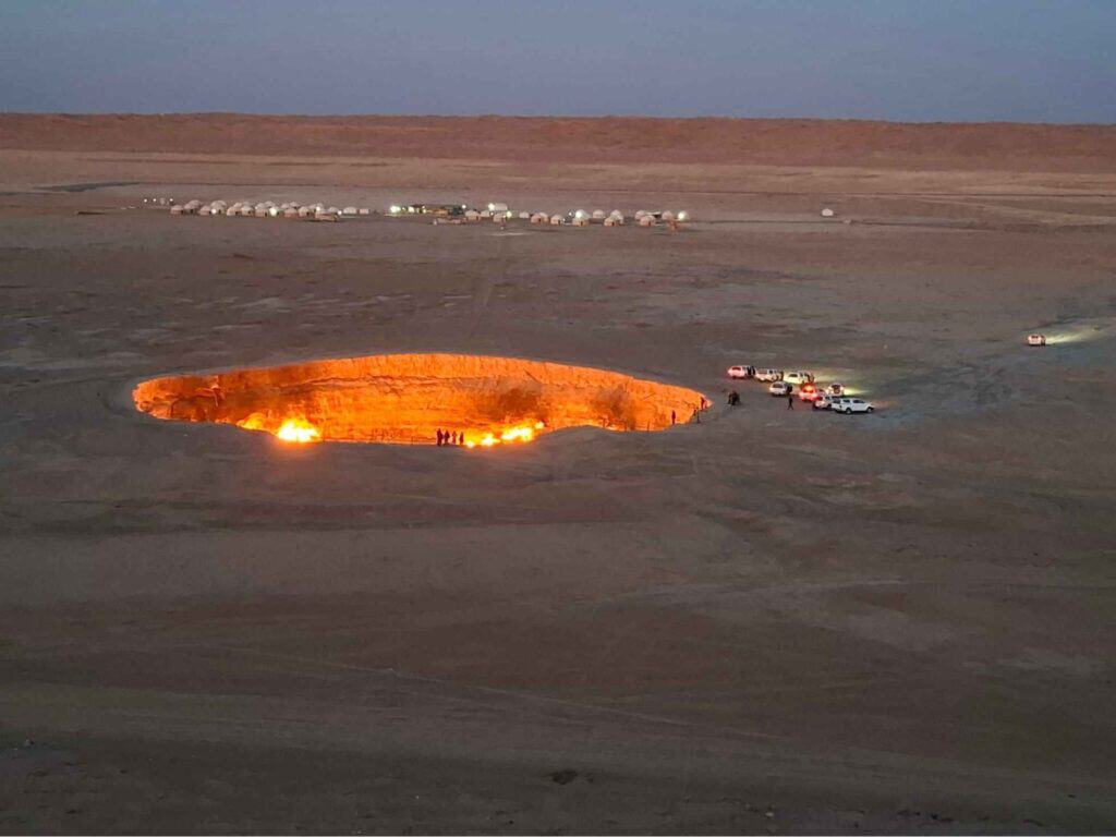 Darvaza gas crater