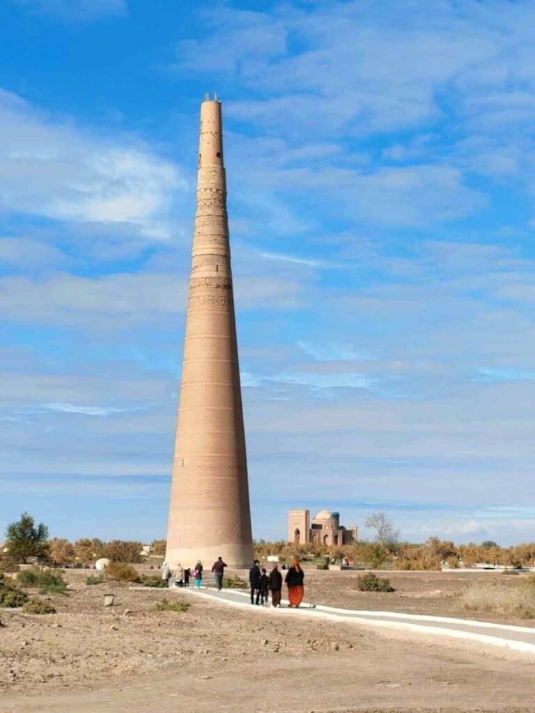 Konya Urgench, the biggest minaret in Central Asia