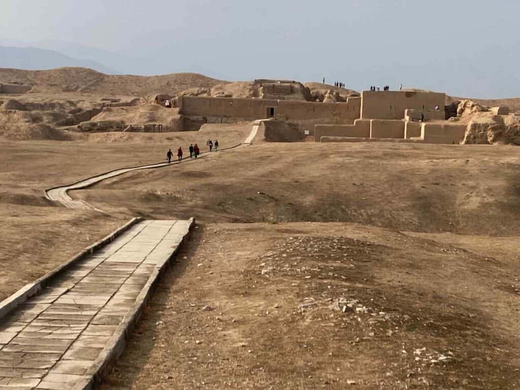 The archeological site of Nisa, former Parthian royal seat