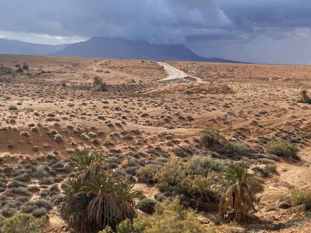 landscape in West Libya