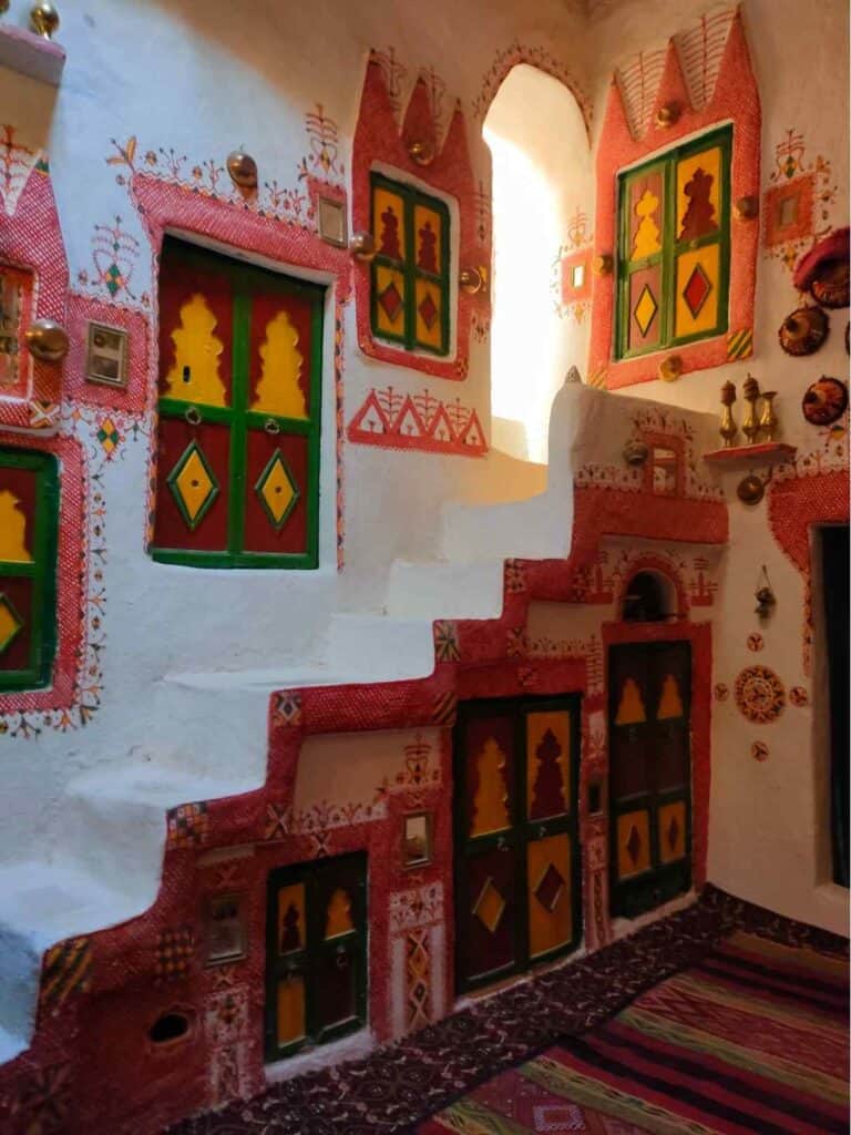 House in Ghadames inside