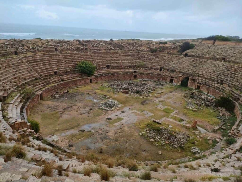 Amphitheatre in Leptis Magna