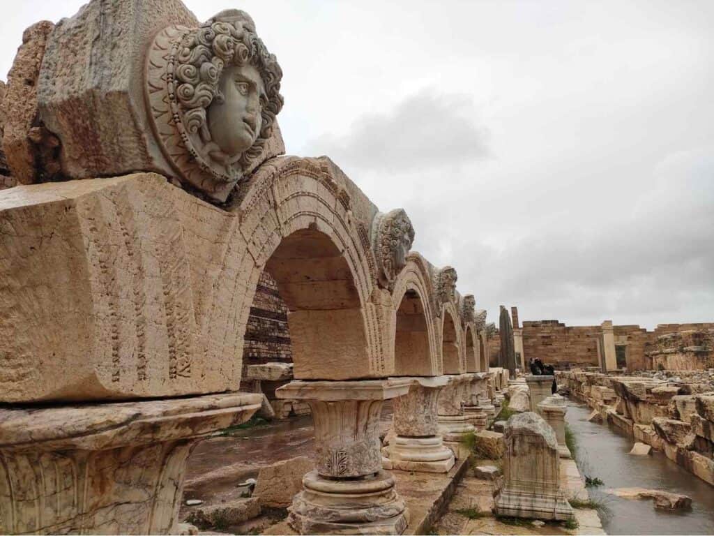 Leptis Magna forum