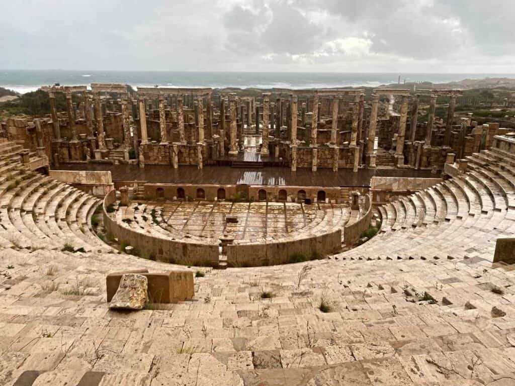 Theatre in Leptis Magna