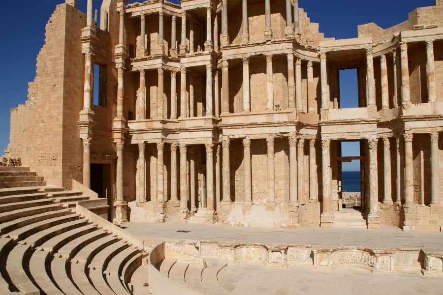 Sabratha theatre