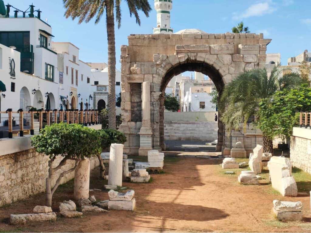 Arch of Marcus Aurelius in Tripoli