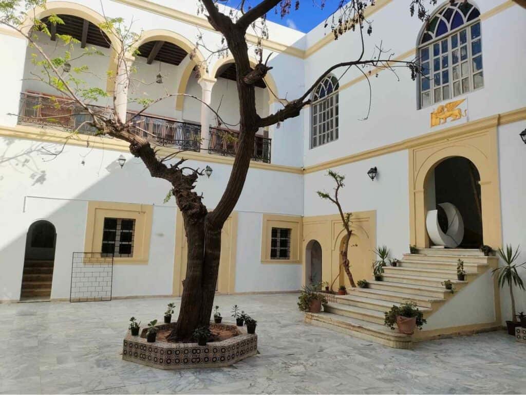 Former British consulate in Tripoli